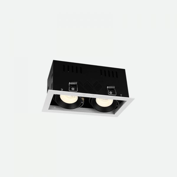 Two head trim led spot light