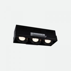 three head trimless led spot light