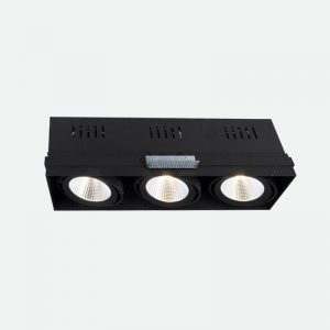 three head led spot light