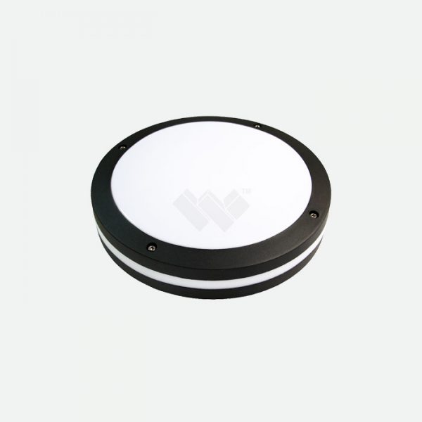 Side lit bulkhead led wall light